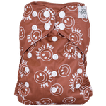 Texas Tushies Eco - Friendly Slim Fit Cloth Diaper for Babies 8 to 40 Pounds - 