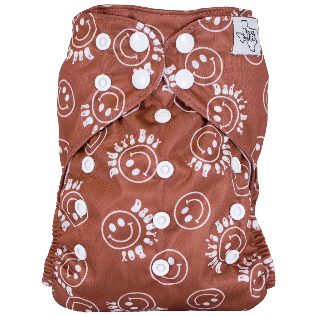 Texas Tushies Eco - Friendly Slim Fit Cloth Diaper for Babies 8 to 40 Pounds - 