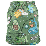 Texas Tushies Eco - Friendly Slim Fit Cloth Diaper for Babies 8 to 40 Pounds - 