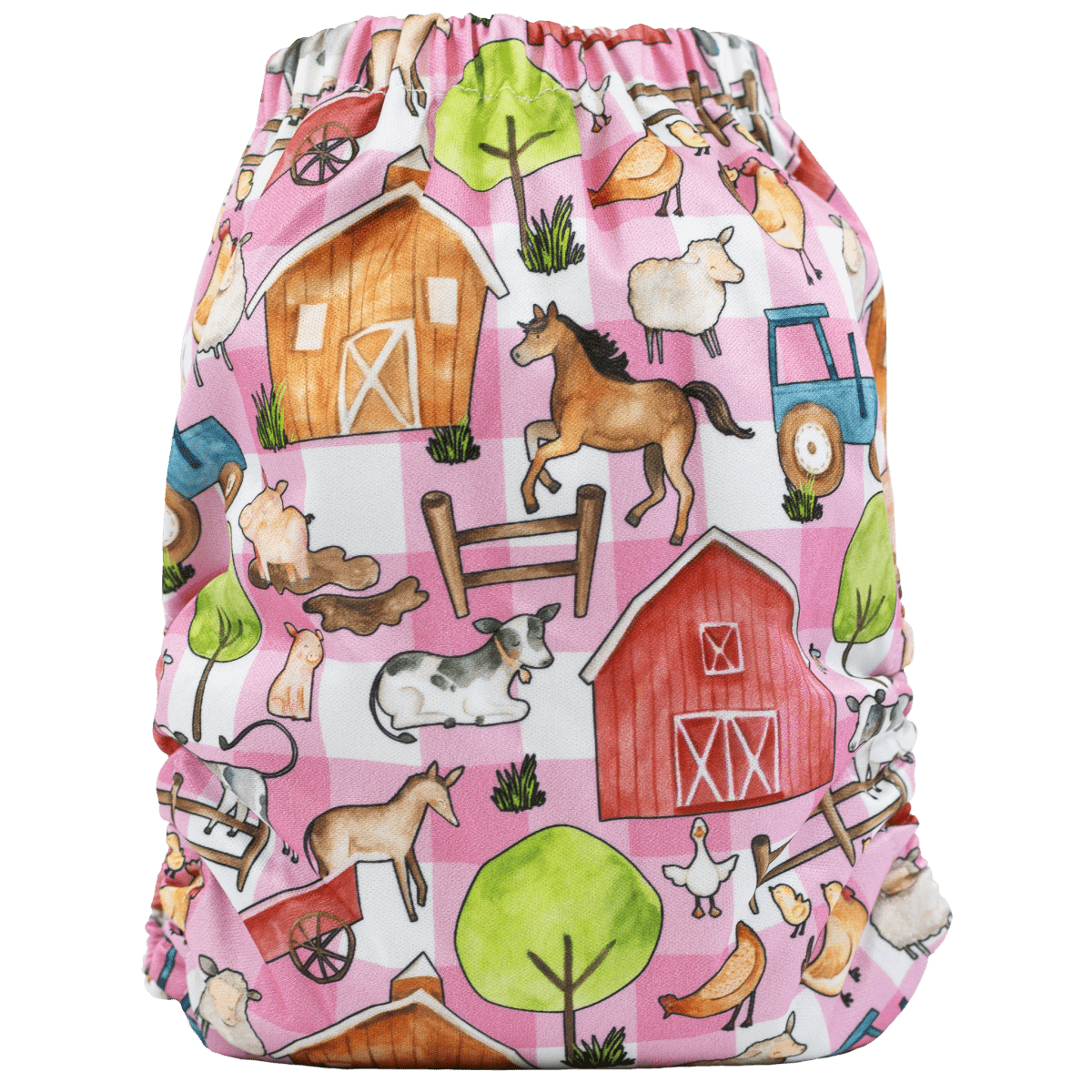 Texas Tushies Eco - Friendly Slim Fit Cloth Diaper for Babies 8 to 40 Pounds - 