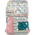 Texas Tushies Eco - Friendly Slim Fit Cloth Diaper for Babies 8 to 40 Pounds - 