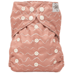 Texas Tushies Eco - Friendly Slim Fit Cloth Diaper for Babies 8 to 40 Pounds - 