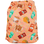 Texas Tushies Eco - Friendly Slim Fit Cloth Diaper for Babies 8 to 40 Pounds - 