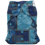 Texas Tushies Eco - Friendly Slim Fit Cloth Diaper for Babies 8 to 40 Pounds - 