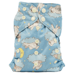 Texas Tushies Eco - Friendly Slim Fit Cloth Diaper for Babies 8 to 40 Pounds - 