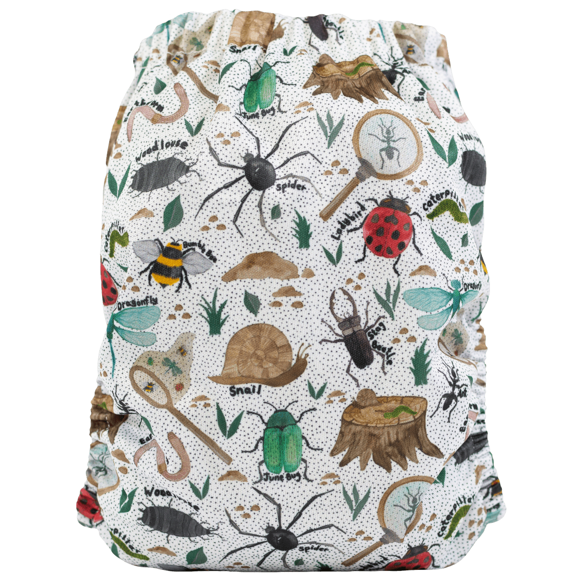 Texas Tushies Eco - Friendly Slim Fit Cloth Diaper for Babies 8 to 40 Pounds - 