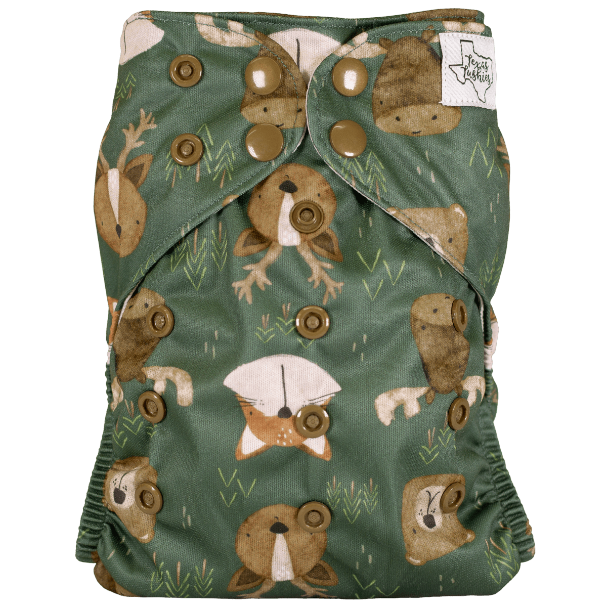 Texas Tushies Eco - Friendly Slim Fit Cloth Diaper for Babies 8 to 40 Pounds - 