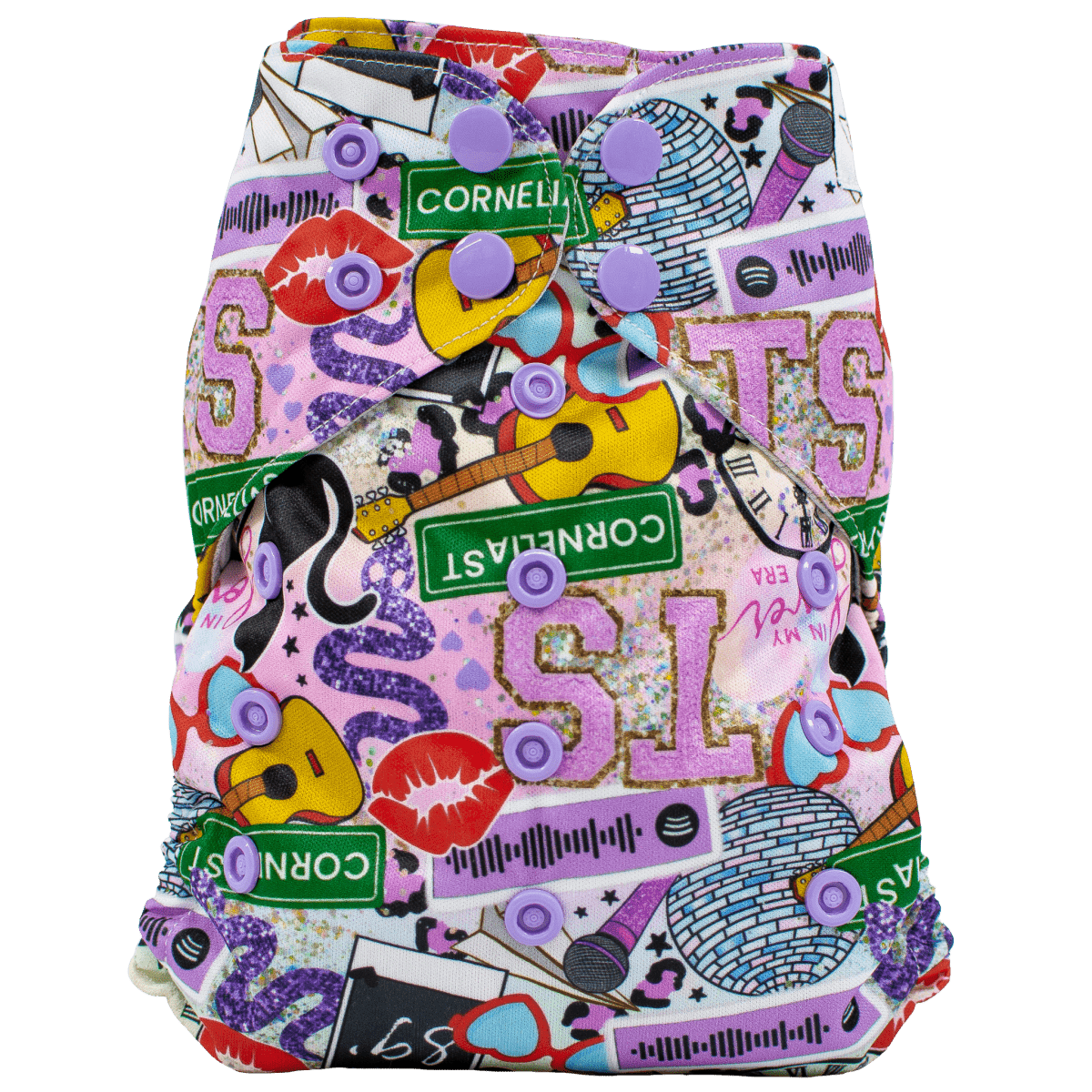 Texas Tushies Eco - Friendly Slim Fit Cloth Diaper for Babies 8 to 40 Pounds - 