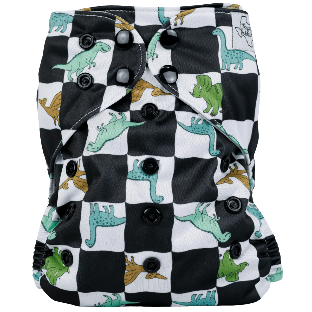 Texas Tushies Eco - Friendly Slim Fit Cloth Diaper for Babies 8 to 40 Pounds - 