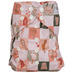 Texas Tushies Eco - Friendly Slim Fit Cloth Diaper for Babies 8 to 40 Pounds - 