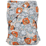 Texas Tushies Eco - Friendly Slim Fit Cloth Diaper for Babies 8 to 40 Pounds - 