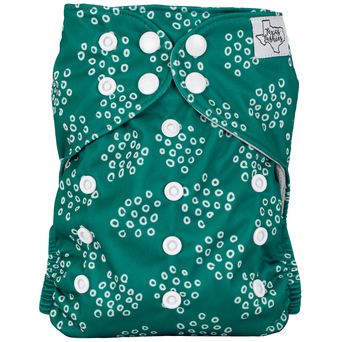 Texas Tushies Eco - Friendly Slim Fit Cloth Diaper for Babies 8 to 40 Pounds - 