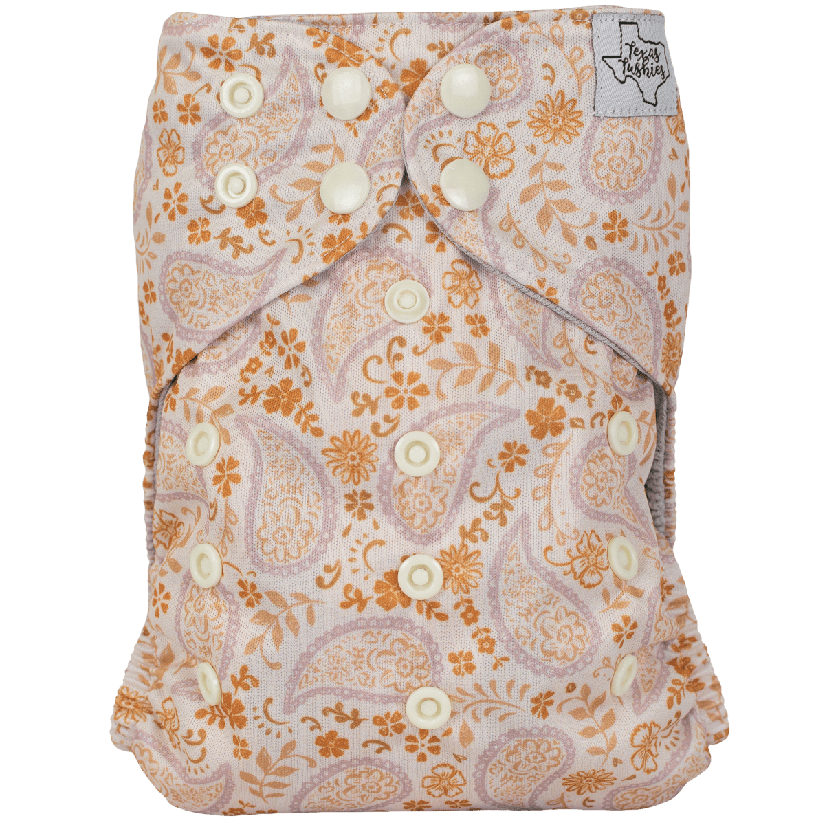 Texas Tushies Eco - Friendly Slim Fit Cloth Diaper for Babies 8 to 40 Pounds - 