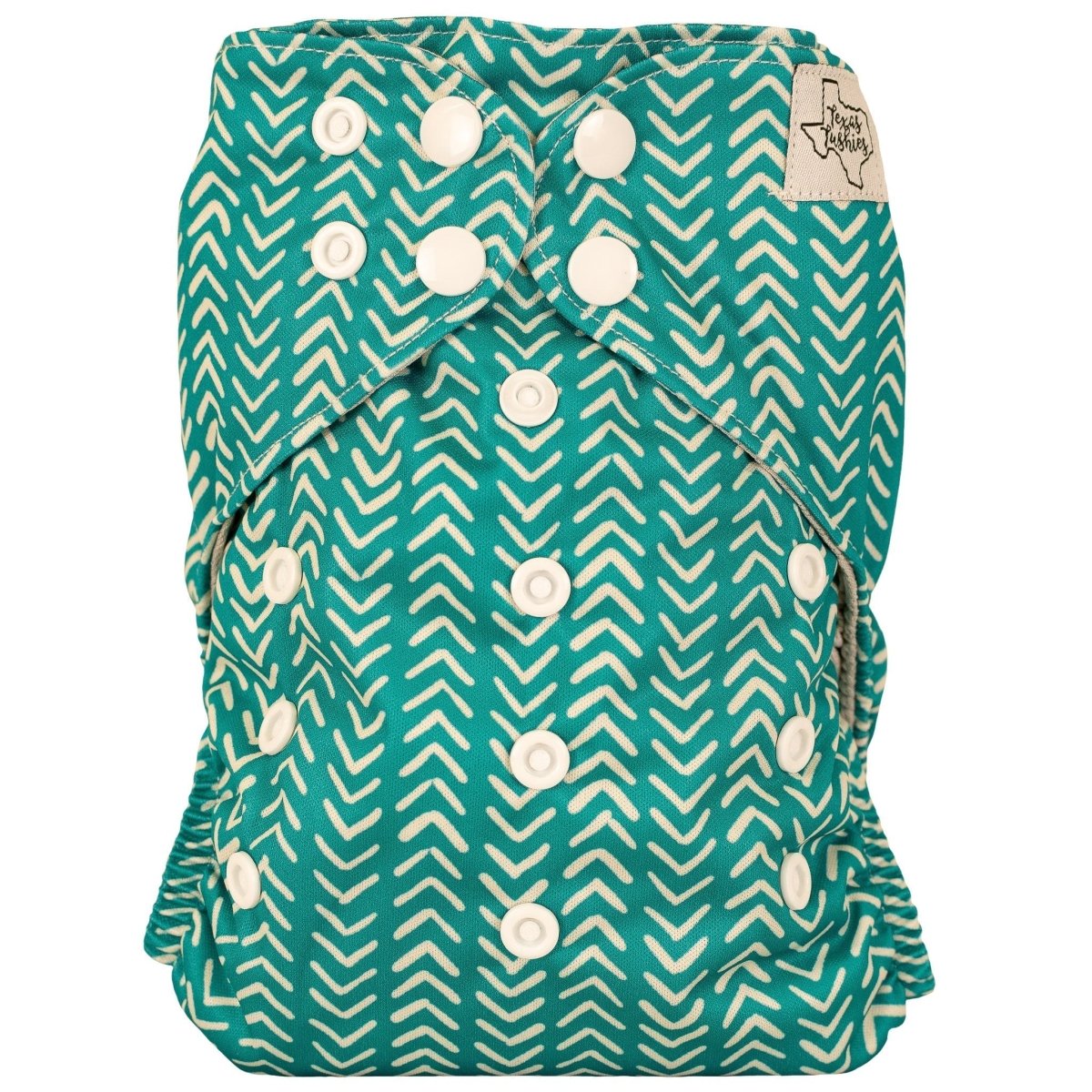 Texas Tushies Eco - Friendly Slim Fit Cloth Diaper for Babies 8 to 40 Pounds - 