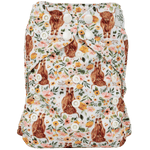 Texas Tushies Eco - Friendly Slim Fit Cloth Diaper for Babies 8 to 40 Pounds - 