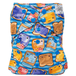 Texas Tushies Eco - Friendly Slim Fit Cloth Diaper for Babies 8 to 40 Pounds - 