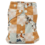 Texas Tushies Eco - Friendly Slim Fit Cloth Diaper for Babies 8 to 40 Pounds - 