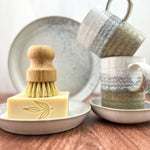 MamaSuds Eco - Friendly Solid Dish Soap Bar Unscented Vegan Non GMO for Home Use - 