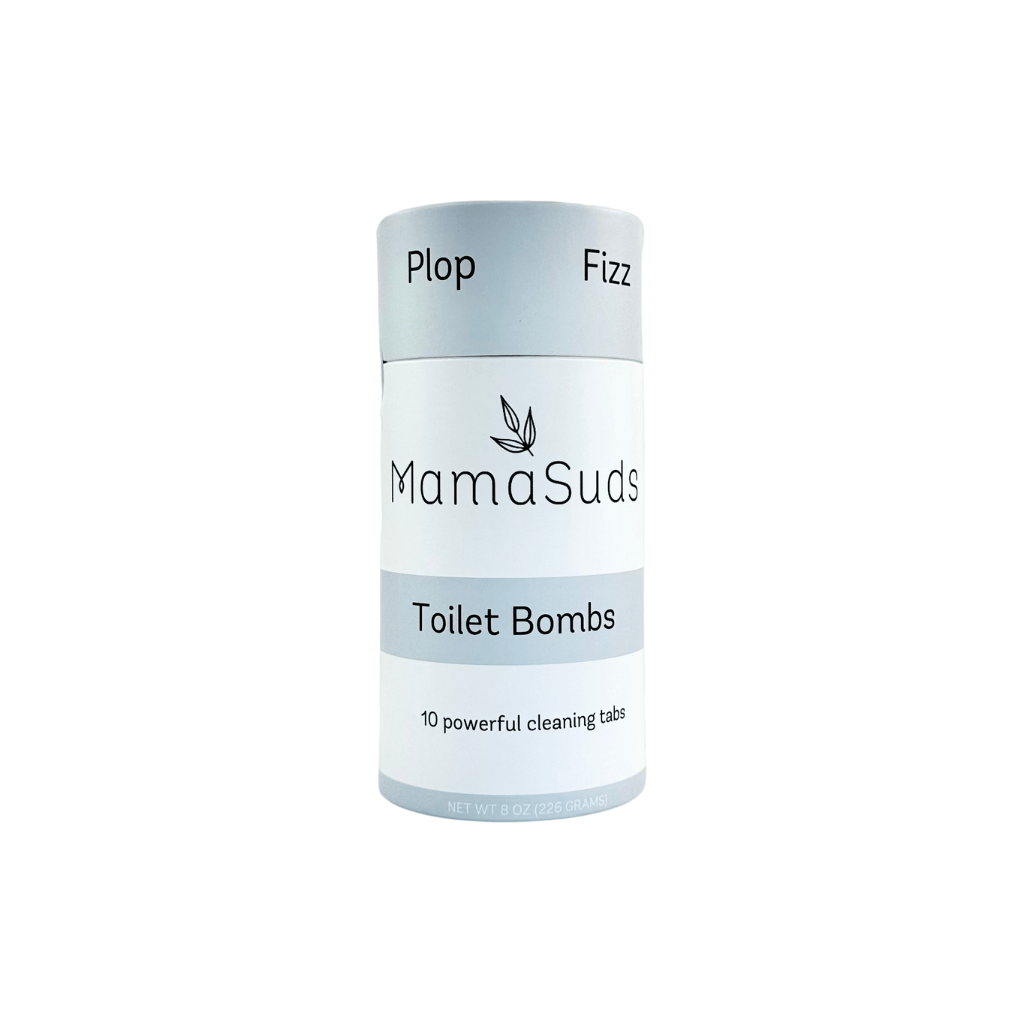 MamaSuds Eco - Friendly Toilet Bomb Cleaning Tabs with Fizzing Action for Easy Cleaning - 