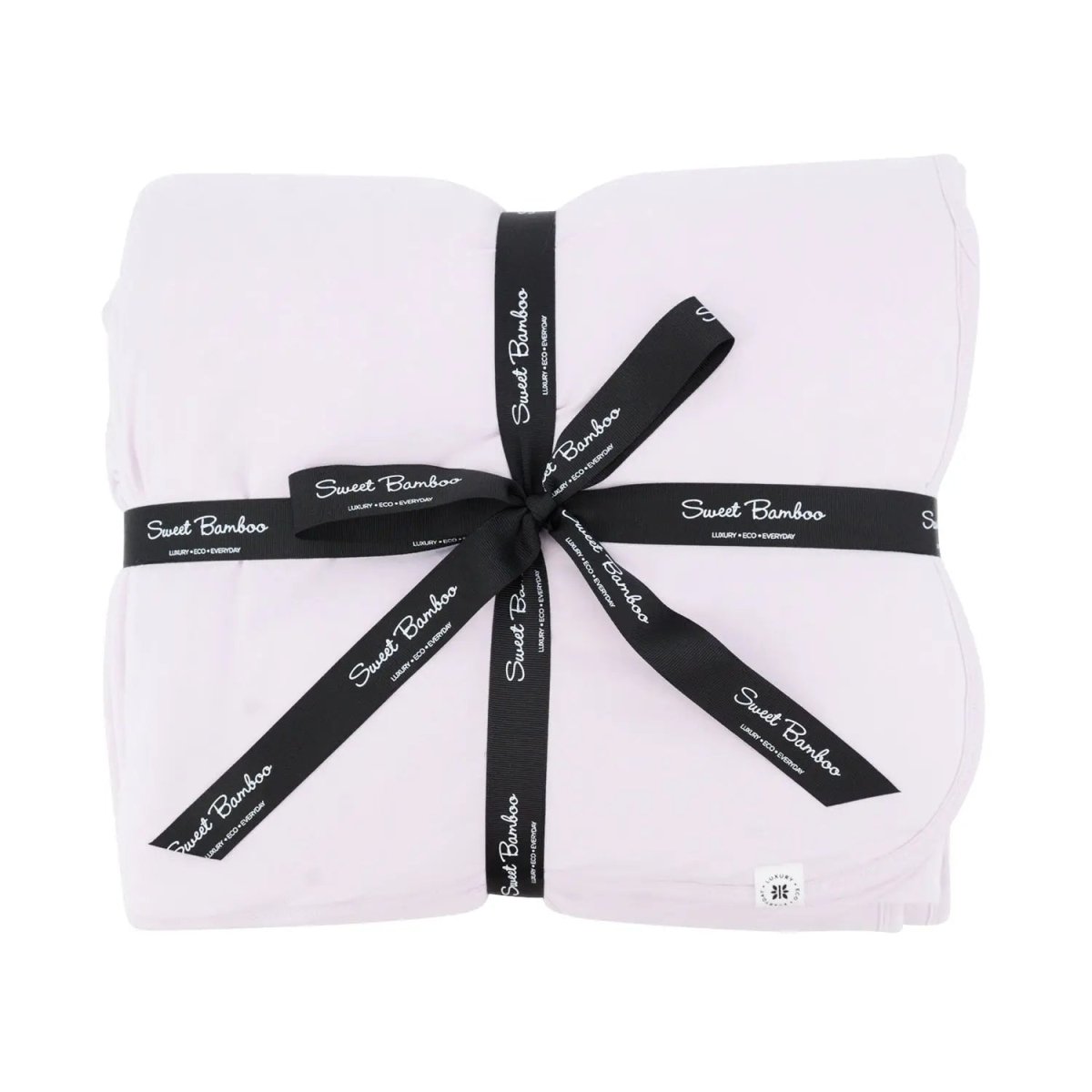 Sweet Bamboo EcoLux Quilted Blanket Double Layered Soft Fabric for Cozy Bedding - 