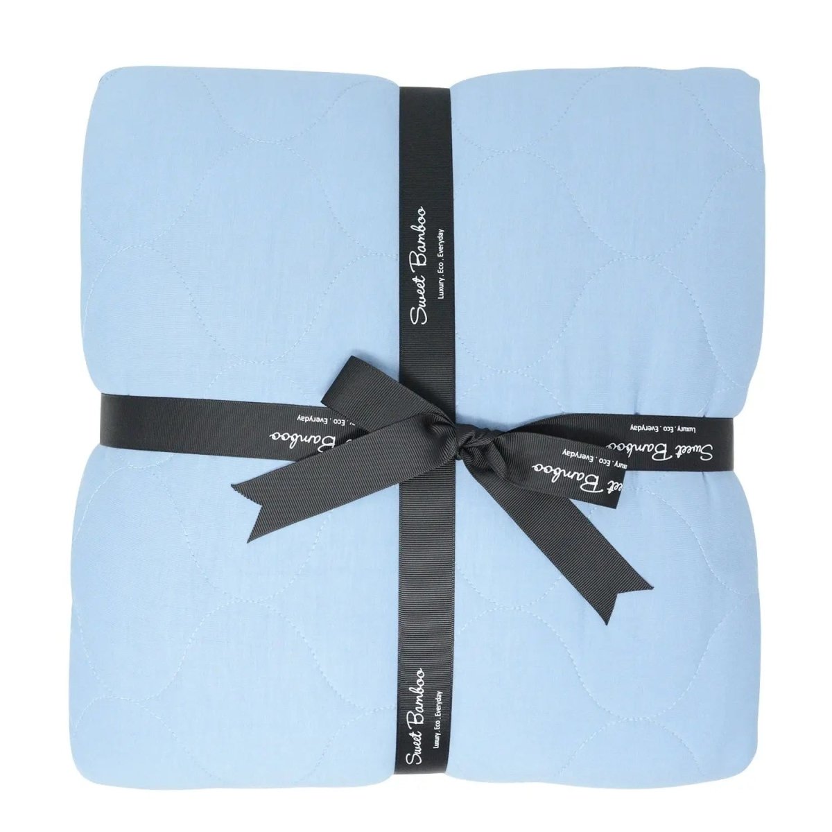 Sweet Bamboo Ecolux Quilted Blanket with Fluffy Fill for Ultimate Comfort and Style - 