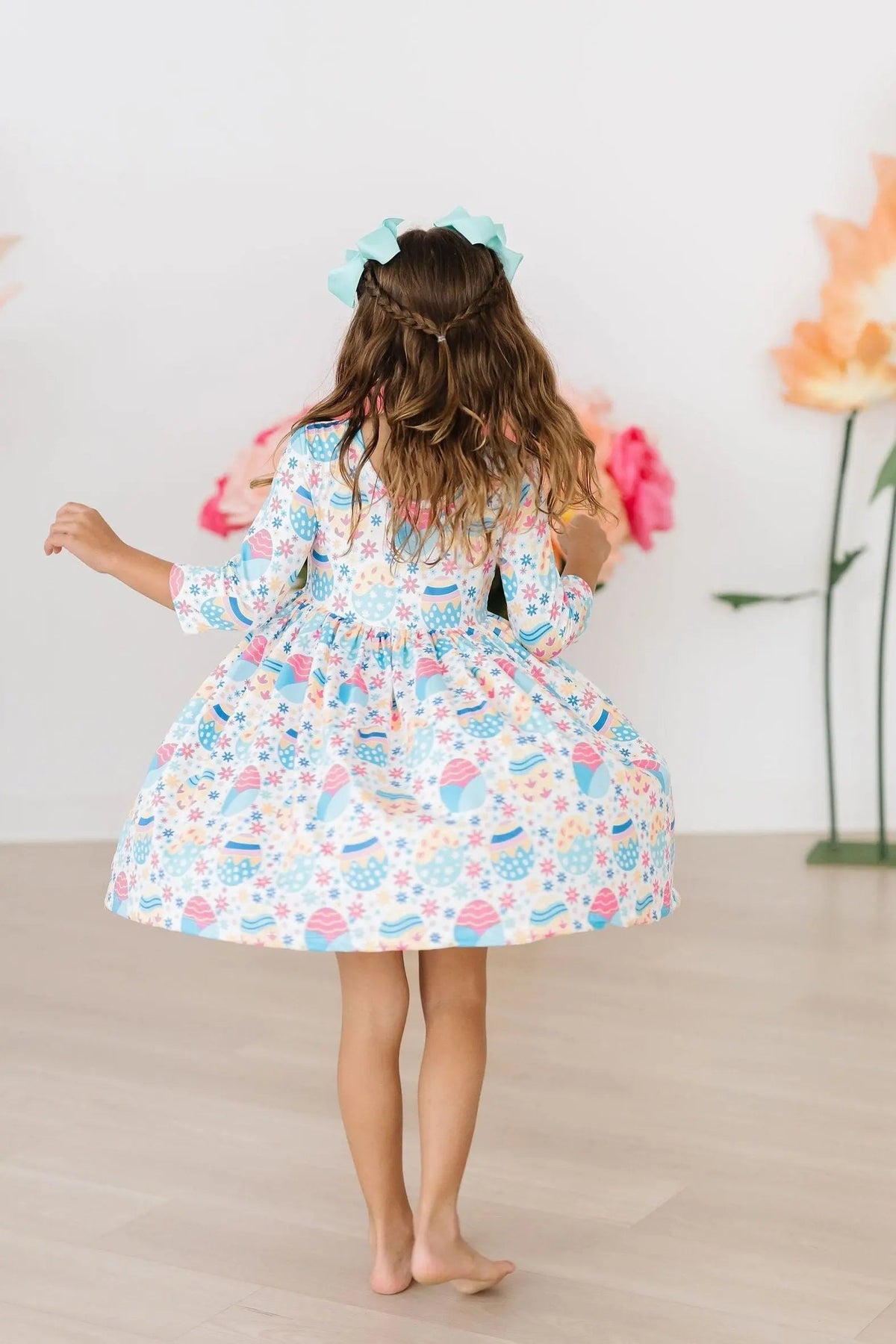 Mila & Rose ® Egg - cellent 3/4 Sleeve Pocket Twirl Dress - 