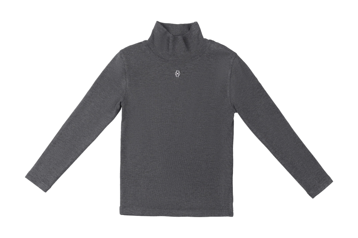 Eleanor Turtleneck - Grey by Shop Cottier (view 1 of 4)