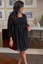 PinkBlush Elegant Chiffon Dress with Ruffle Sleeves for Stylish Women - 