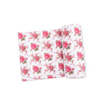 Elegant Roses - Swaddle Blanket - Pink, Linens, Rose family, Garden roses, Rose | Everetts Place