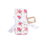 Angel Dear Elegant Roses - Swaddle Blanket - 