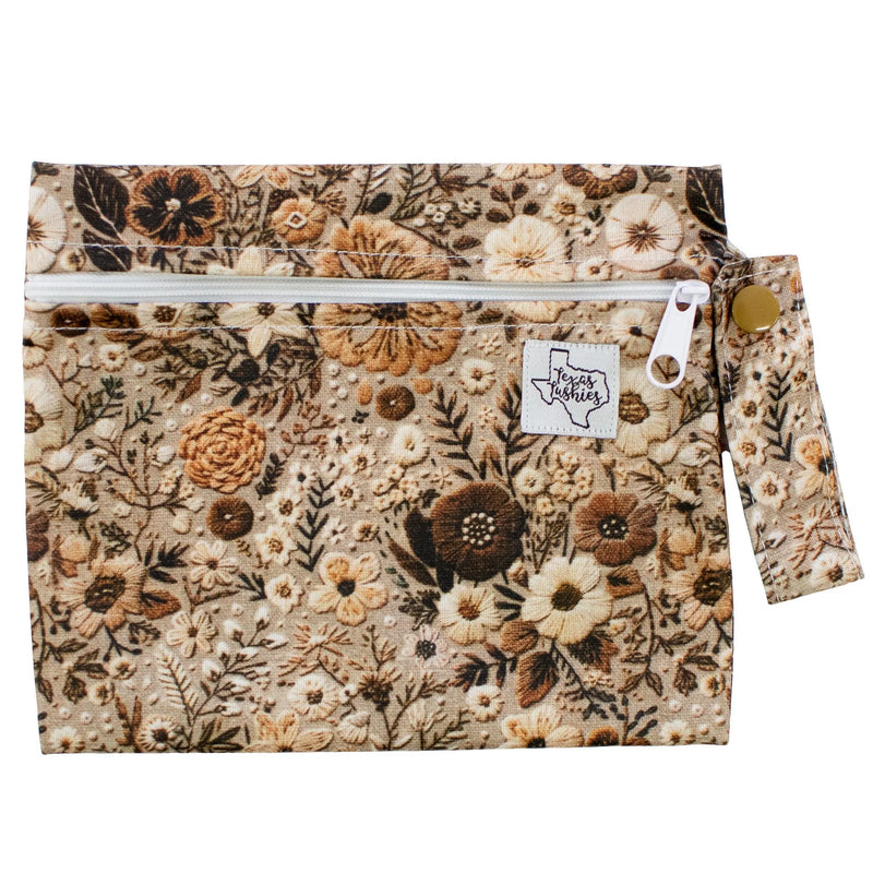 Elenor Embroidery - Mini Wet Bag - Everetts Place: Online Boutique
