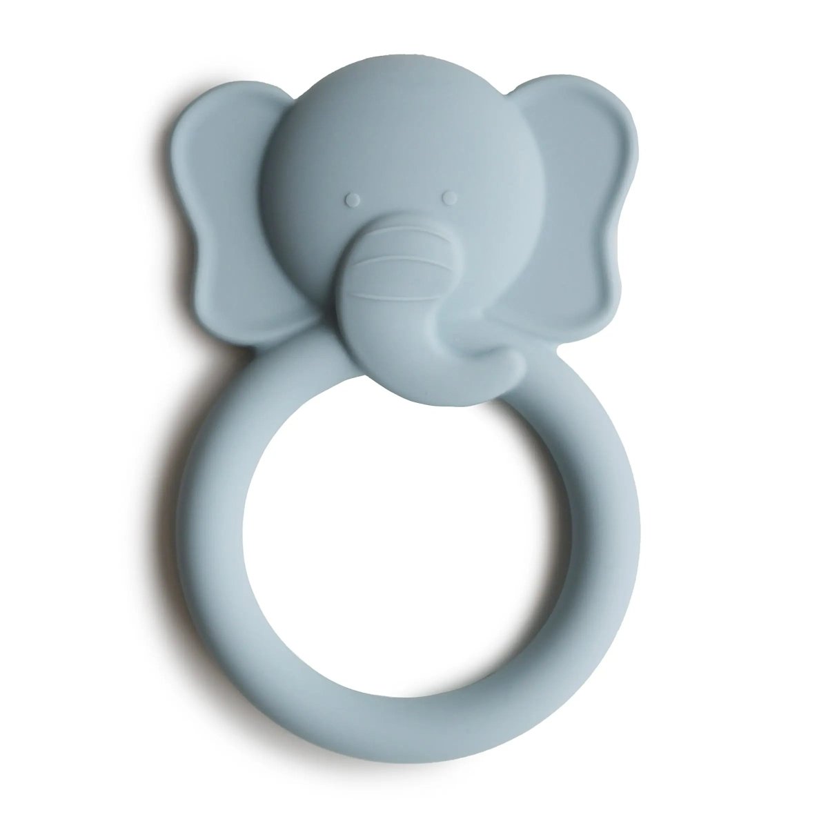 Mushie Elephant Teether Made from Non - Toxic Food - Grade Silicone for Babies - Everetts Place Boutique - 