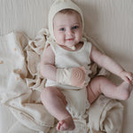 Mushie organic cotton muslin baby swaddle blanket