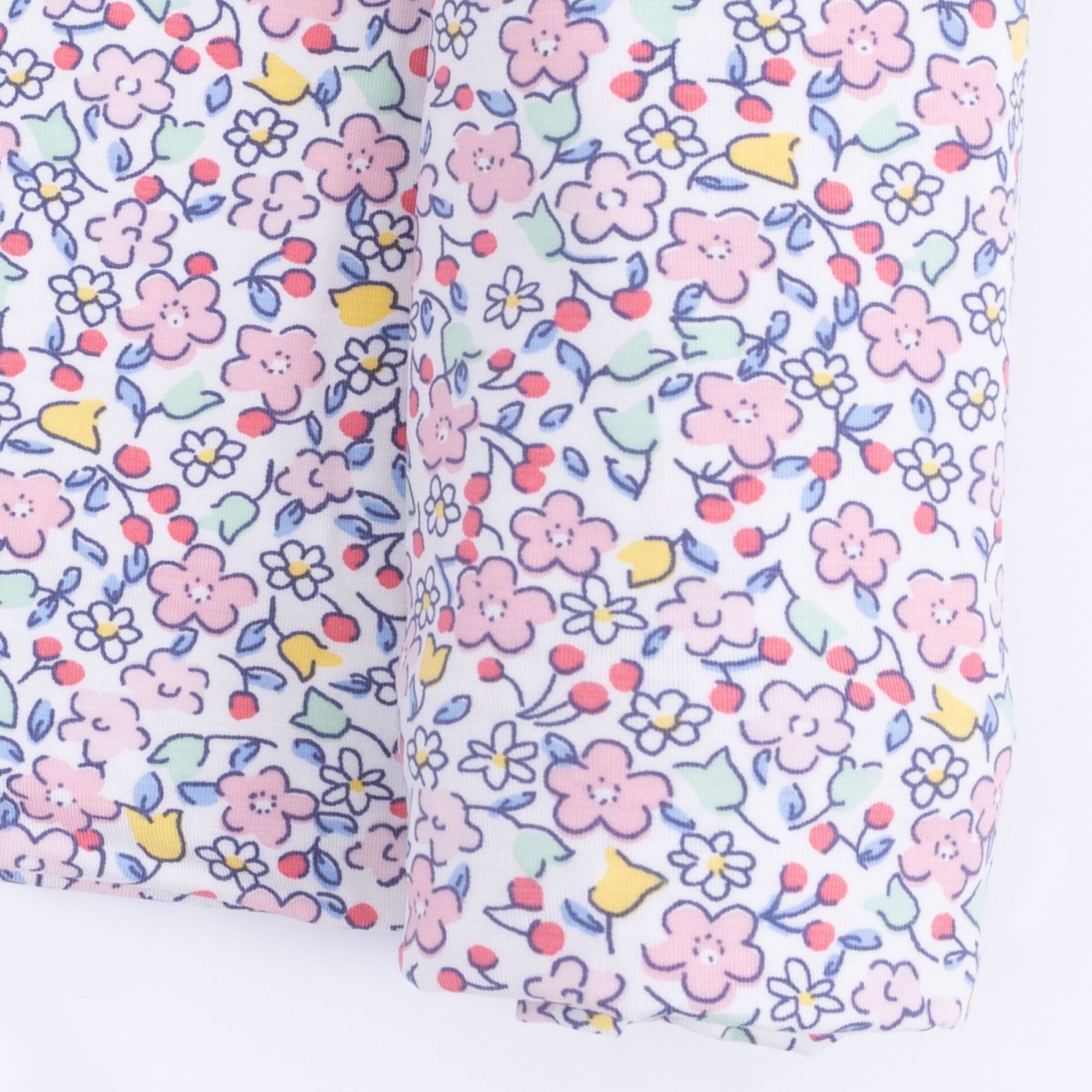 Angel Dear Elizabeth's Garden - 2 Way Ruffle Back Zipper Footie & Swaddle Blanket SetEveretts Place
