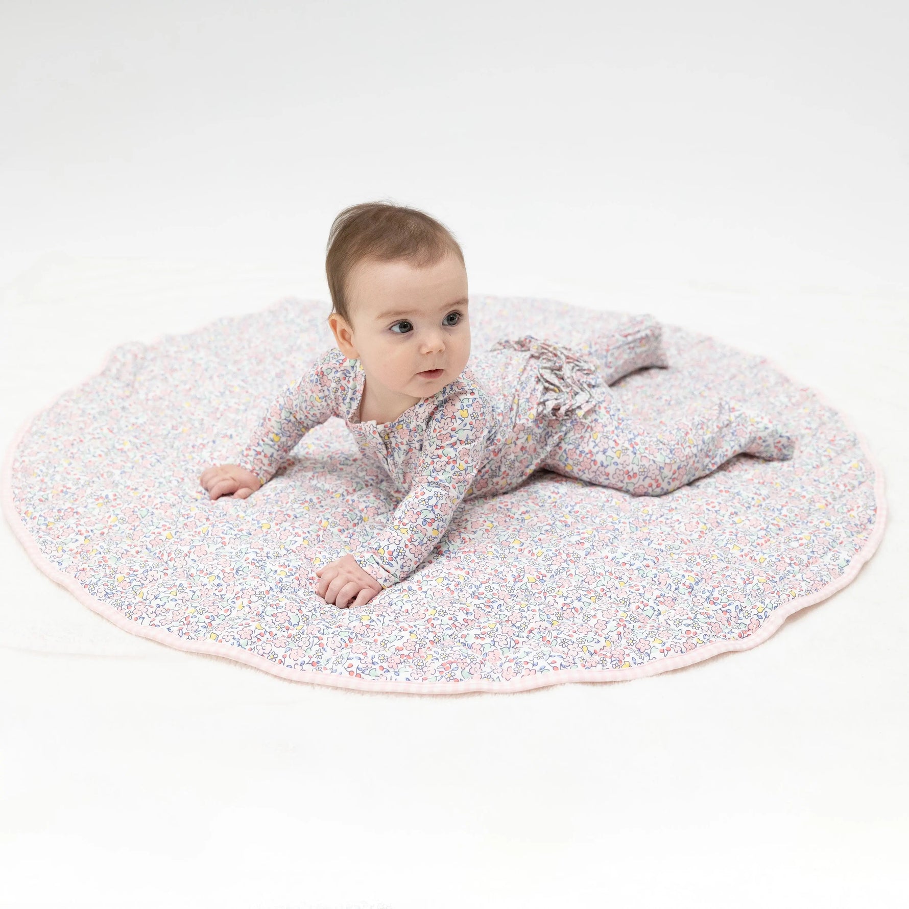 Elizabeth's Garden - Quilted Playmat - Head, Baby & Toddler Clothing, Child, Textile, Infant | Everetts Place