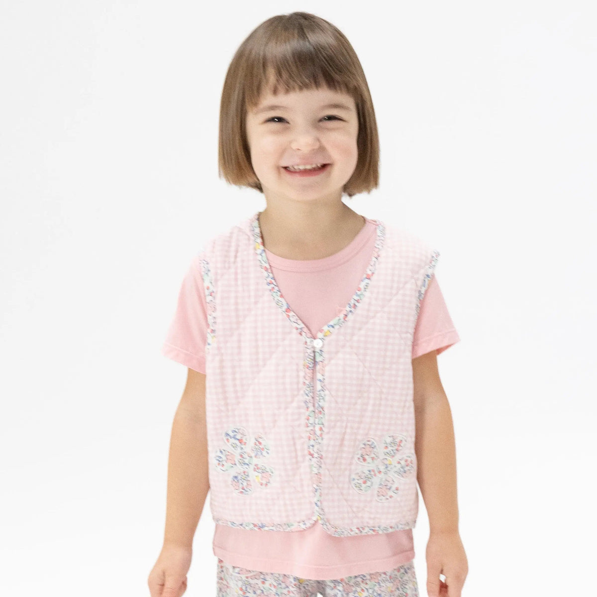 Angel Dear Elizabeth's Garden - Quilted Vest - 