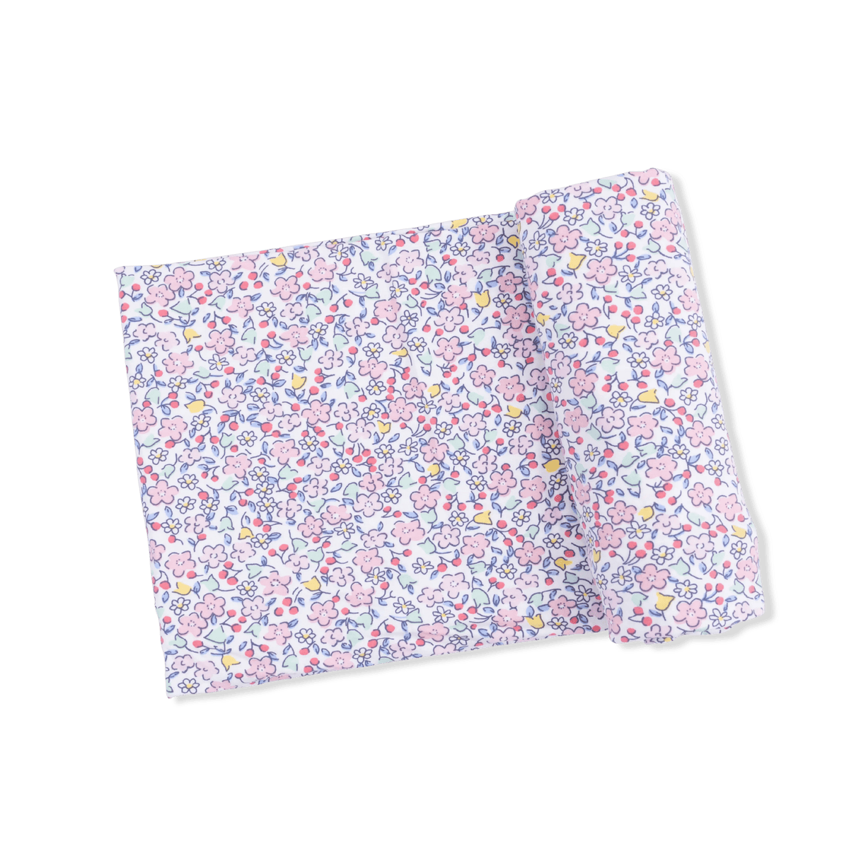 Elizabeth's Garden - Swaddle Blanket - Textile, Pink, Linens, Wrapping Paper, Pattern | Everetts Place