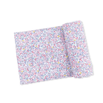 Elizabeth's Garden - Swaddle Blanket - Textile, Pink, Linens, Wrapping Paper, Pattern | Everetts Place