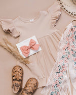 Little Love Bug Co. Ella Sandal with Elastic Entrance for Little Girls Everyday Wear - 