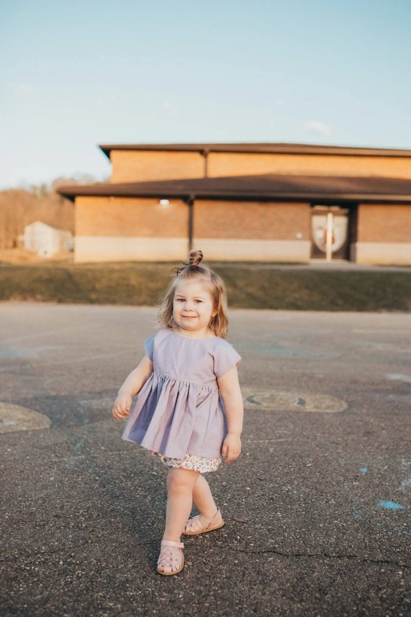 Little Love Bug Co. Ella Sandal with Elastic Entrance for Little Girls Everyday Wear - 