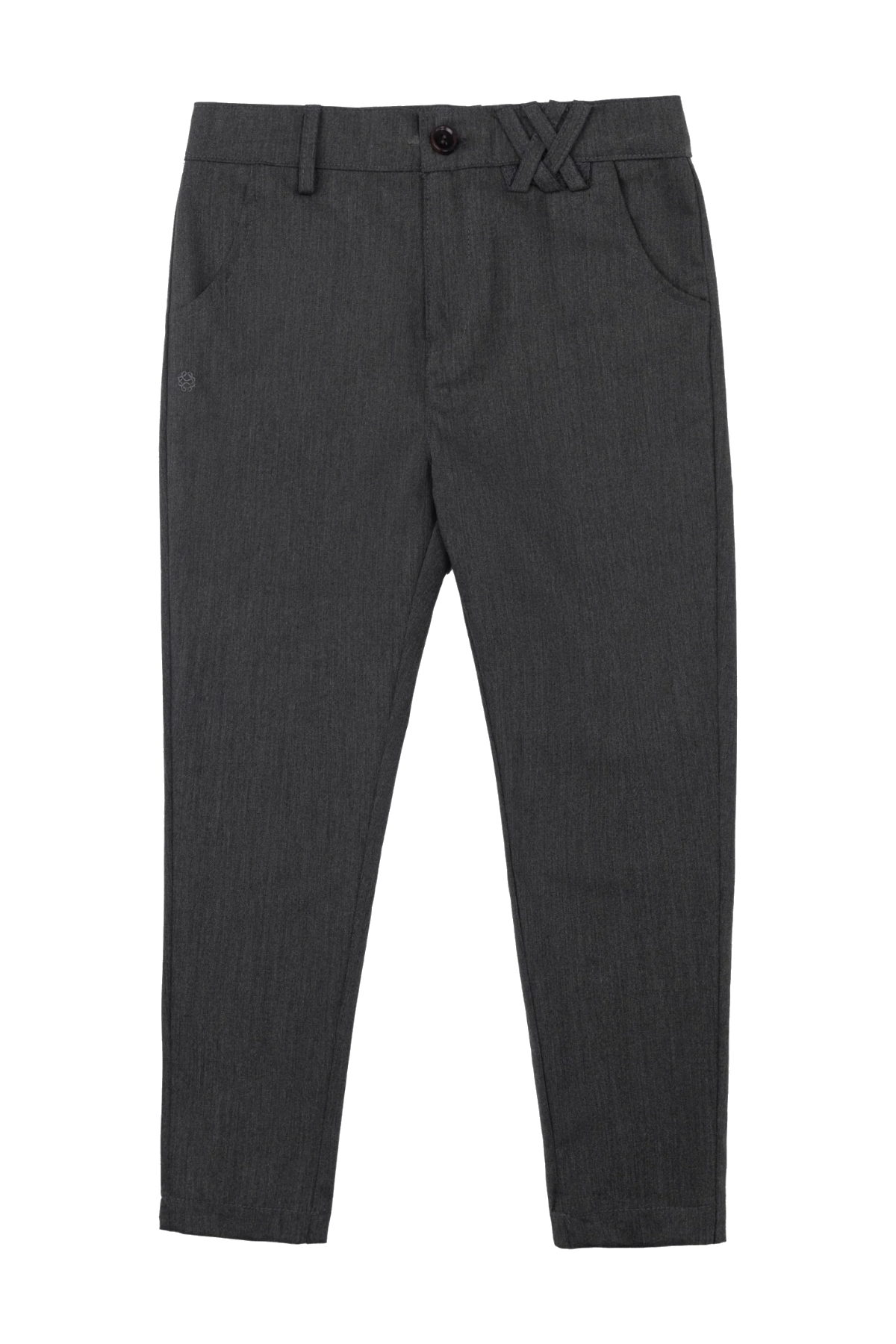Elliot Slim Stretch Pants - Grey by Shop Cottier