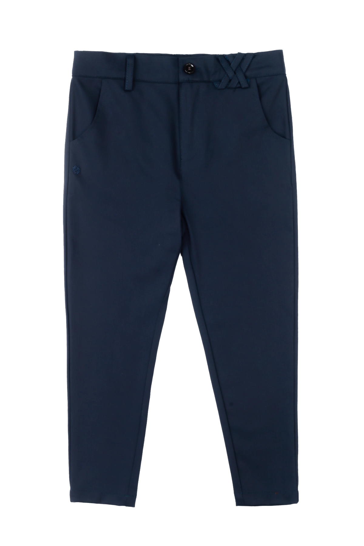 Elliot Slim Stretch Pants - Navy by Shop Cottier (view 1 of 3)