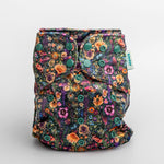 Patterned Lounger Pocket Cloth Diaper — Minky Fleece with Athletic Wicking Jersey - Everetts Place Boutique - Pocket Diaper