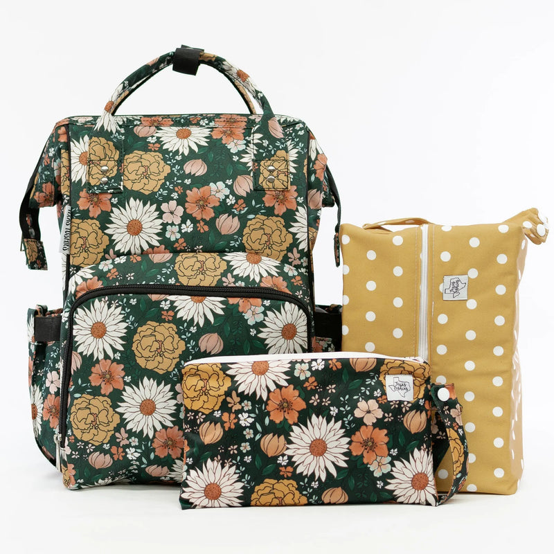 Emerald Meadow - Diaper Bag - Everetts Place: Online Boutique