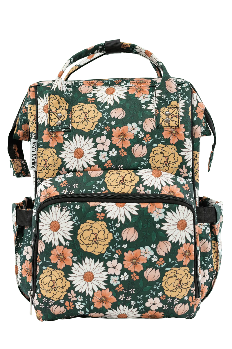 Emerald Meadow - Diaper Bag - Everetts Place: Online Boutique