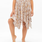 Emmas Racerback Dress For Girls With Ruffle Trim And Twirl Appeal Sweet Bamboo