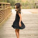 Sweet Bamboo Emma's Tulip Dress for Girls with Empire Waistline for Everyday Style - 