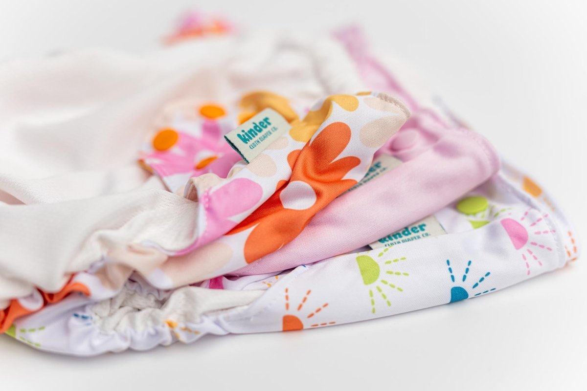 Reusable Swim Diapers with Athletic Wicking Jersey (7 - 60lbs) - Everetts Place Boutique - Swim Diaper