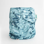 Kinder Cloth Diaper Co. Essentials Pocket Cloth Diaper with Athletic Wicking Jersey - 