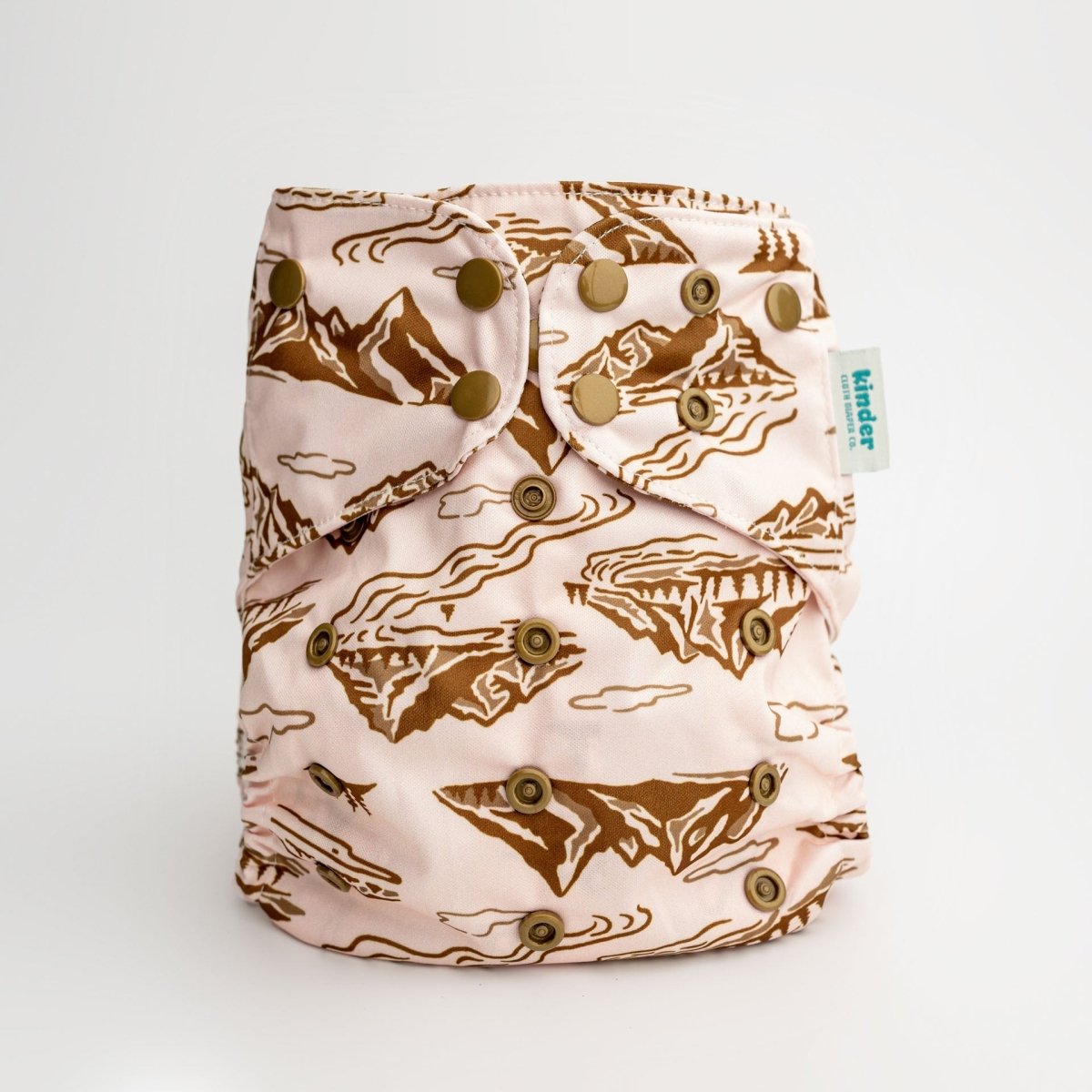 Kinder Cloth Diaper Co. Essentials Pocket Cloth Diaper with Athletic Wicking Jersey - 